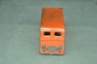 Vintage Friction Orange Litho Tram cable Car Tin Toy  Japan 