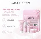 Japan Sakura Skin Care Gift Set For Women   Cleanser  Toner  Serum  Eye Cream