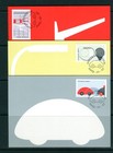 2005 Sweden Design Set Of Fdc Maximum Cards  First Day Maxi Postcards  Phq