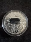 2024 Silver Cameroon Otter 1 Oz Coin Piscivore Series - Limited 5000 Mintage