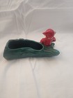 Vintage Gliner 1951 California Pixie Elf Sitting On Log Pottery Planter Vase