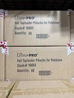 Ultra Pro- Foil Pikachu Toploader And Penny Sleeves Combo Pack  25ct  Case Of 40