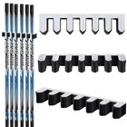  Hockey Stick Holder Wall Mount-6 Stick Capacity  Ice And Field 10 Inch 1 Black