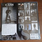 Johnny Cash Vintage 2004 Wall Calendar Sealed Faces Official John R Cash Estate