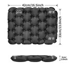 Ontyzz Inflatable Seat Cushion Lightweight Airplane Seat Cushion Stadium Seat Tr
