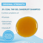 Coal Tar Therapeutic Plus Tar Gel Anti-dandruff Shampoo 0 5  Coal Tar  16 Fl Oz 
