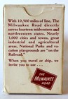 Route Of The Hiawatha s The Milwaukee Road Playing Cards 52-card Deck Railroad