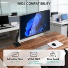 Wali Single Monitor Mount For 13-34 Inch Screens  Adjustable Gas Spring Singl   