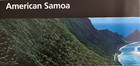 National Park Of American Samoa  National Park Service Unigrid Brochure map  New