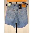 Levi   s 501 Mid Thigh Denim Shorts Women   s 27 Blue High Rise Nwt