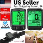 Bike Speedometer Wireless Lcd Odometer Waterproof Digital Bicycle Computer