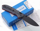Black Gray G10 Handle Axis Lock Tactical Pocket Folding Knife With Pocket Clip