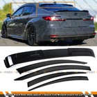 For 2025-2026 Toyota Camry Black Trim Window Visor   Rear Roof Spoiler Deflector