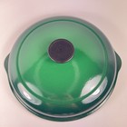 Le Creuset 10  Green Cassadou Saucepan - Lid Only  -   rare 