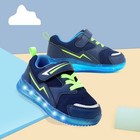 Toddler Boys Light Up Shoes Led Flashing Lightweight Mesh Breathable Adorable   