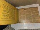 Vintage 1933 Retail Auto Store Display Sunoco Complete Lubrication Chart Book