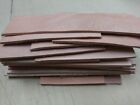 Wd47-scrap By Sqft Vegetable Tanned  Tooling Cowhide Leather 6-10 Oz  Large Pcs