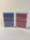 Set Of 2 Sealed Decks Of Playing Cards - 1 Red  1 Blue - Standard Card Decks