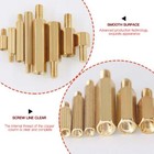 240pcs M2 M3 Brass Standoff Spacer Kit Pcb Board Hex Screws Nut Assortment