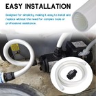 Pool Pump Booster Hose Kit Replacement 353020 For Pen-tair And Polaris Pressu   