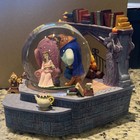 Disney Store Beauty And The Beast Snow Globe 1991 Disney Franchise