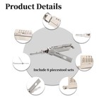 2 In 1 Kw1 Key Repair Tools Lock Precision Pick For Home Door Car Unlocking