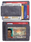 Toughergun Slim Wallet For Men Rfid Blocking Money Clip  Minimalist Front Pocket