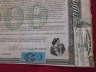 1865 Central Railroad   Banking Company Of Georgia Bond Certificate Civil War Ei