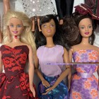 Lot Of 12 Mattel Barbie Dolls Made In Indonesia Vintage Collection