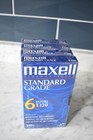 Lot 4 Maxell Blank Vhs T-120 6 Hour Standard Grade Vcr Video Cassette Tapes New