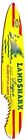 Landshark Surfboard - 6 Footer  - Dimensions  72 In X 14 In X    In