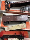 Vintage Lot Of Lionel O-gage Postwar Train Cars   Engine And Parts As Is