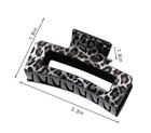 4 Pack Leopard Print Hair Claw Clips Non Slip Strong Hold Jaw Clips 8 5cm