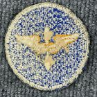 Usaf Us Air Force Ww2 Army Air Force Cadet Wings Missile Patch Rare Blue Gold