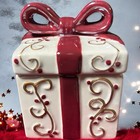 Yankee Candle Porcelain Gift Box Christmas Present Tealight Holder