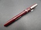 Vintage Osmiroid Burgundy With Chrome Trim Calligraphy Fountain Pen