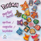 Custom Pok  mon Perler Bead Art     Any Character  Magnet  Keychain  Or Sprite