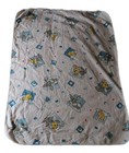 Vtg Warner Bros Baby Blanket  Looney Tunes Bugs  Tweety Soft Cotton 26x35  Cute 