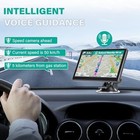 Car Truck Gps Navigation 7 Inch Touch Screen 2025 Maps Spoken Direction