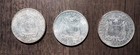 1944 Ecuador Dos Sucres Three  3  Coins Group A