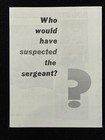The Sergeant Movie Pressbook Herald Rod Steiger Us Army Lgbt Gay Drama