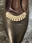 Vintage Rhinestone Shoe Clips - Free Shipping 