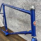 Vintage Schwinn Probe Mtb Frame 23in Blue 4130 Steel Usa 26in 130mm Cafe Tall