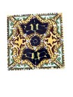 Dal-tile Mexico Accent Tile Blue  Yellow  Green 4 25 X 4 25 Inches Replacement