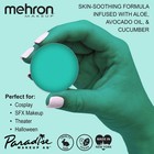 Mehron Makeup Paradise Aq - Teal  Water-activated Face   Body Paint