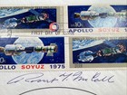 Rare Boldly Signed Robert T Mccall Under Stamps He Designed Fdc July 15 1975