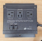 Niles Ac-3 Power Distribution Unit 3 Outlets 120v Ac 60hz 1500w Power Strip Ac3