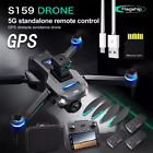2024 New Rc Drone With 4k Hd Dual Camera Wifi Fpv Foldable Quadcopter   Gps
