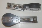 Pair Vintage Stainless Genoa Lead Cars W 3  Harken Blocks For 1-1 4  T Track