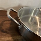 Wolfgang Puck 11  Casserole Stainless Steel Pan With Lid 012016